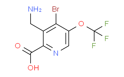 AM187257 | 1806201-82-0 | 3-(Aminomethyl)-4-bromo-5-(trifluoromethoxy)pyridine-2-carboxylic acid
