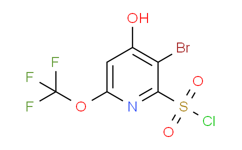 AM187261 | 1803911-66-1 | 3-Bromo-4-hydroxy-6-(trifluoromethoxy)pyridine-2-sulfonyl chloride
