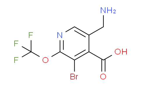 AM187263 | 1804570-98-6 | 5-(Aminomethyl)-3-bromo-2-(trifluoromethoxy)pyridine-4-carboxylic acid