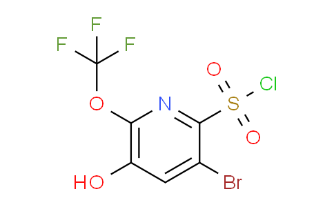 AM187264 | 1803677-73-7 | 3-Bromo-5-hydroxy-6-(trifluoromethoxy)pyridine-2-sulfonyl chloride