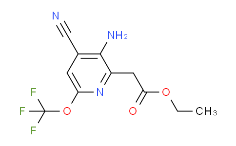 AM18727 | 1803640-96-1 | Ethyl 3-amino-4-cyano-6-(trifluoromethoxy)pyridine-2-acetate
