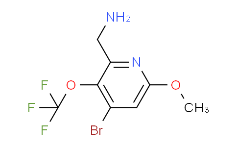 AM187276 | 1803479-78-8 | 2-(Aminomethyl)-4-bromo-6-methoxy-3-(trifluoromethoxy)pyridine
