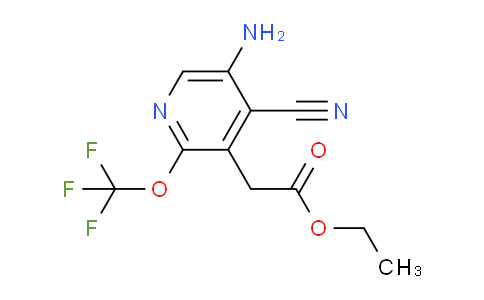 AM18728 | 1804451-69-1 | Ethyl 5-amino-4-cyano-2-(trifluoromethoxy)pyridine-3-acetate