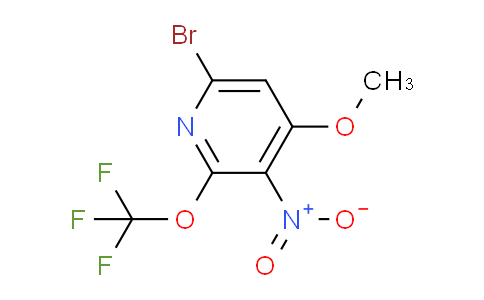 6-Bromo-4-methoxy-3-nitro-2-(trifluoromethoxy)pyridine