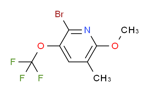 2-Bromo-6-methoxy-5-methyl-3-(trifluoromethoxy)pyridine