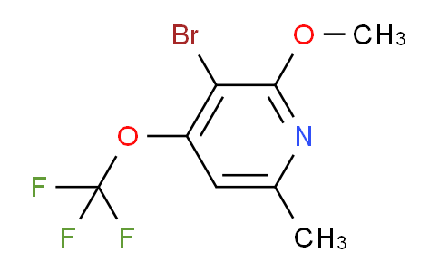 AM187293 | 1804394-41-9 | 3-Bromo-2-methoxy-6-methyl-4-(trifluoromethoxy)pyridine