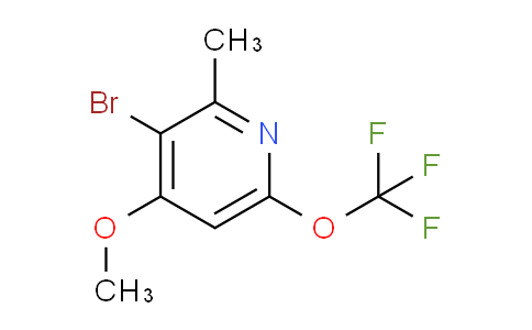 AM187295 | 1804597-44-1 | 3-Bromo-4-methoxy-2-methyl-6-(trifluoromethoxy)pyridine