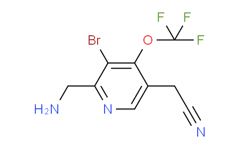 AM187299 | 1806094-41-6 | 2-(Aminomethyl)-3-bromo-4-(trifluoromethoxy)pyridine-5-acetonitrile