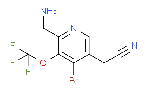 AM187301 | 1806086-68-9 | 2-(Aminomethyl)-4-bromo-3-(trifluoromethoxy)pyridine-5-acetonitrile