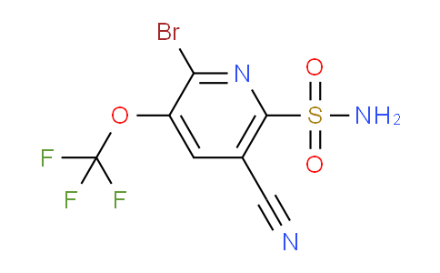 AM187303 | 1803986-46-0 | 2-Bromo-5-cyano-3-(trifluoromethoxy)pyridine-6-sulfonamide
