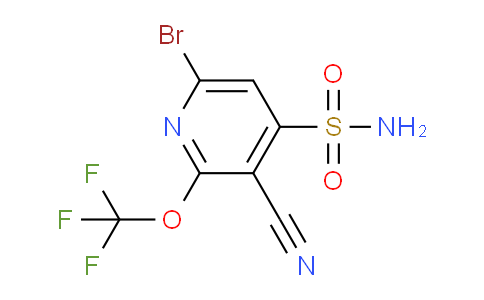AM187306 | 1806084-11-6 | 6-Bromo-3-cyano-2-(trifluoromethoxy)pyridine-4-sulfonamide