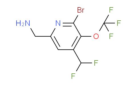 AM187309 | 1803996-69-1 | 6-(Aminomethyl)-2-bromo-4-(difluoromethyl)-3-(trifluoromethoxy)pyridine