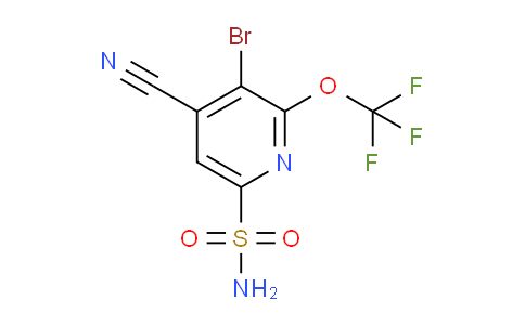 AM187313 | 1806158-82-6 | 3-Bromo-4-cyano-2-(trifluoromethoxy)pyridine-6-sulfonamide