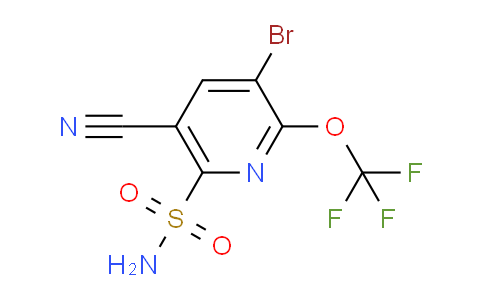 AM187318 | 1806228-90-9 | 3-Bromo-5-cyano-2-(trifluoromethoxy)pyridine-6-sulfonamide