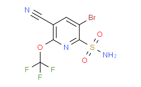 AM187320 | 1803667-13-1 | 3-Bromo-5-cyano-6-(trifluoromethoxy)pyridine-2-sulfonamide