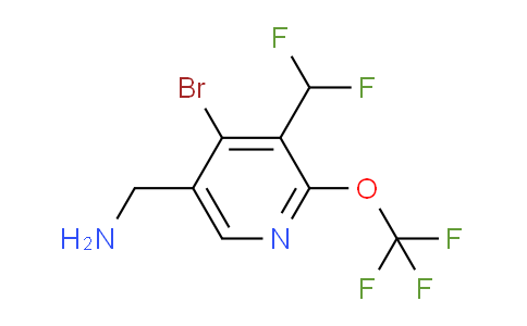 AM187322 | 1803996-89-5 | 5-(Aminomethyl)-4-bromo-3-(difluoromethyl)-2-(trifluoromethoxy)pyridine