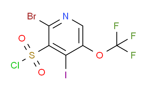 AM187326 | 1803681-70-0 | 2-Bromo-4-iodo-5-(trifluoromethoxy)pyridine-3-sulfonyl chloride