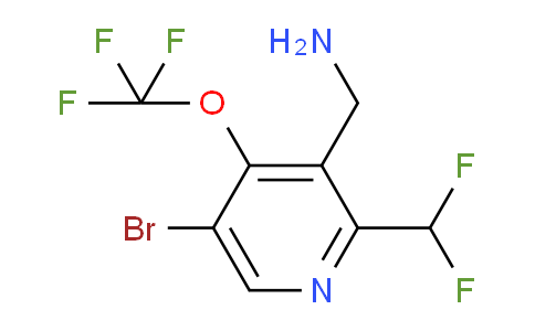 AM187327 | 1804656-33-4 | 3-(Aminomethyl)-5-bromo-2-(difluoromethyl)-4-(trifluoromethoxy)pyridine