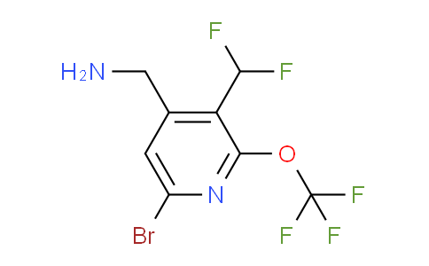 AM187332 | 1806201-41-1 | 4-(Aminomethyl)-6-bromo-3-(difluoromethyl)-2-(trifluoromethoxy)pyridine