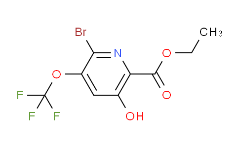 AM187340 | 1806211-49-3 | Ethyl 2-bromo-5-hydroxy-3-(trifluoromethoxy)pyridine-6-carboxylate