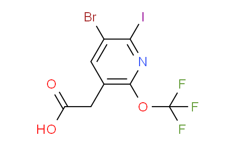 AM187342 | 1806219-46-4 | 3-Bromo-2-iodo-6-(trifluoromethoxy)pyridine-5-acetic acid