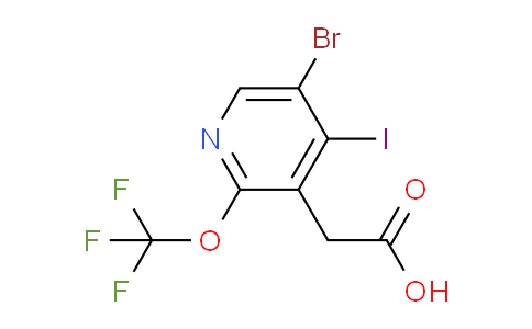 AM187347 | 1804596-08-4 | 5-Bromo-4-iodo-2-(trifluoromethoxy)pyridine-3-acetic acid