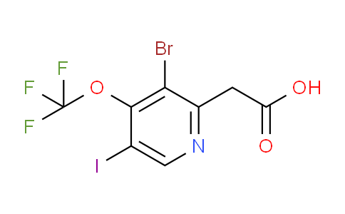 AM187349 | 1803990-99-9 | 3-Bromo-5-iodo-4-(trifluoromethoxy)pyridine-2-acetic acid