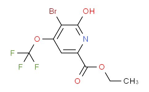 AM187352 | 1806225-04-6 | Ethyl 3-bromo-2-hydroxy-4-(trifluoromethoxy)pyridine-6-carboxylate
