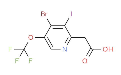 AM187354 | 1806219-60-2 | 4-Bromo-3-iodo-5-(trifluoromethoxy)pyridine-2-acetic acid
