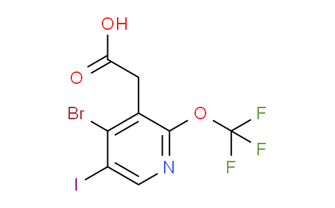 AM187357 | 1806128-85-7 | 4-Bromo-5-iodo-2-(trifluoromethoxy)pyridine-3-acetic acid