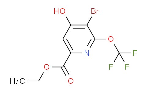 AM187359 | 1803952-81-9 | Ethyl 3-bromo-4-hydroxy-2-(trifluoromethoxy)pyridine-6-carboxylate