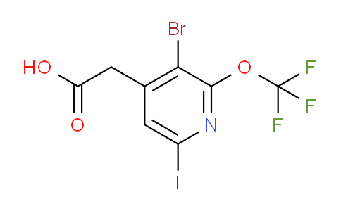 AM187360 | 1806128-90-4 | 3-Bromo-6-iodo-2-(trifluoromethoxy)pyridine-4-acetic acid