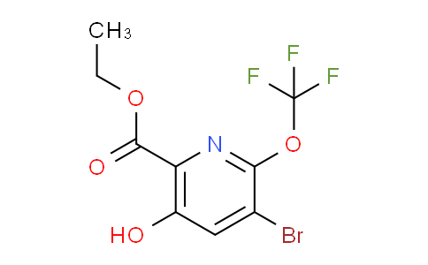 AM187366 | 1804629-71-7 | Ethyl 3-bromo-5-hydroxy-2-(trifluoromethoxy)pyridine-6-carboxylate