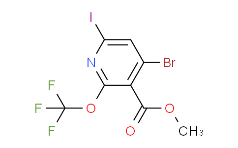 AM187367 | 1806083-80-6 | Methyl 4-bromo-6-iodo-2-(trifluoromethoxy)pyridine-3-carboxylate