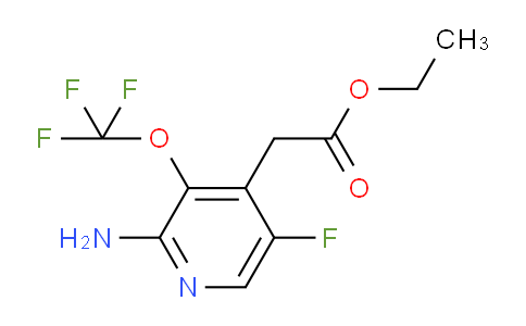 AM18737 | 1803920-59-3 | Ethyl 2-amino-5-fluoro-3-(trifluoromethoxy)pyridine-4-acetate