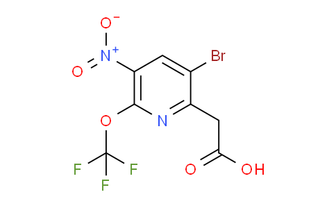 AM187387 | 1804655-60-4 | 3-Bromo-5-nitro-6-(trifluoromethoxy)pyridine-2-acetic acid