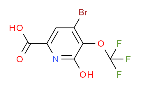 AM187390 | 1804563-92-5 | 4-Bromo-2-hydroxy-3-(trifluoromethoxy)pyridine-6-carboxylic acid
