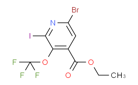 AM187391 | 1804581-18-7 | Ethyl 6-bromo-2-iodo-3-(trifluoromethoxy)pyridine-4-carboxylate