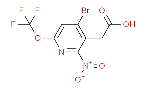 AM187392 | 1803613-86-6 | 4-Bromo-2-nitro-6-(trifluoromethoxy)pyridine-3-acetic acid