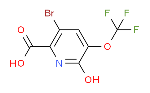 AM187398 | 1804446-33-0 | 5-Bromo-2-hydroxy-3-(trifluoromethoxy)pyridine-6-carboxylic acid