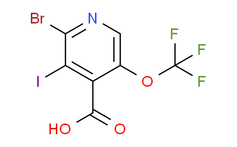 AM187399 | 1804594-94-2 | 2-Bromo-3-iodo-5-(trifluoromethoxy)pyridine-4-carboxylic acid