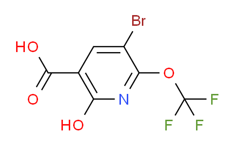 AM187400 | 1803989-67-4 | 3-Bromo-6-hydroxy-2-(trifluoromethoxy)pyridine-5-carboxylic acid