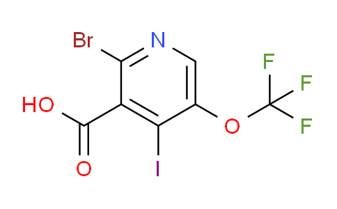 AM187402 | 1804595-02-5 | 2-Bromo-4-iodo-5-(trifluoromethoxy)pyridine-3-carboxylic acid