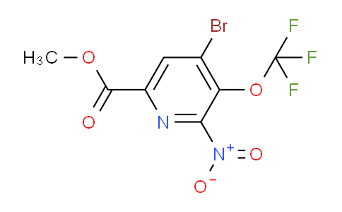 AM187403 | 1806123-04-5 | Methyl 4-bromo-2-nitro-3-(trifluoromethoxy)pyridine-6-carboxylate