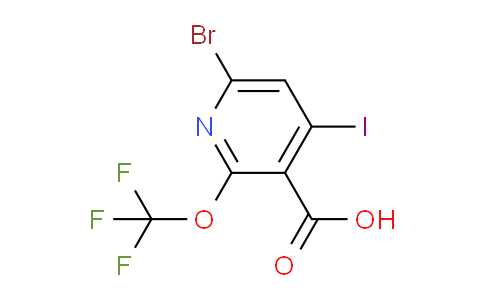 AM187404 | 1803675-09-3 | 6-Bromo-4-iodo-2-(trifluoromethoxy)pyridine-3-carboxylic acid