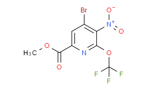 AM187406 | 1806086-12-3 | Methyl 4-bromo-3-nitro-2-(trifluoromethoxy)pyridine-6-carboxylate