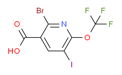 AM187407 | 1803989-38-9 | 2-Bromo-5-iodo-6-(trifluoromethoxy)pyridine-3-carboxylic acid