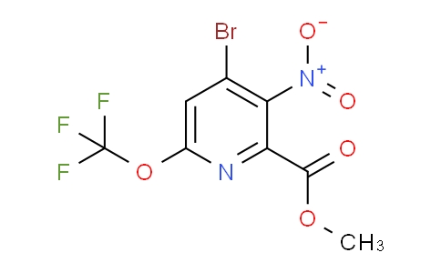 AM187408 | 1804654-38-3 | Methyl 4-bromo-3-nitro-6-(trifluoromethoxy)pyridine-2-carboxylate