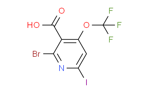 AM187409 | 1806125-38-1 | 2-Bromo-6-iodo-4-(trifluoromethoxy)pyridine-3-carboxylic acid
