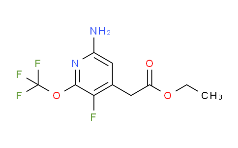 AM18741 | 1803981-76-1 | Ethyl 6-amino-3-fluoro-2-(trifluoromethoxy)pyridine-4-acetate